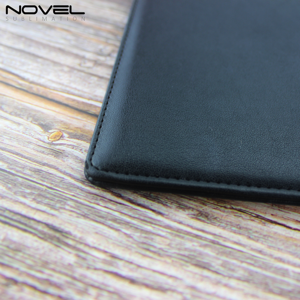 Sublimation School Office  PU + Canvas Changeable NoteBook A5/ A6 Blank PU Leather Notebook