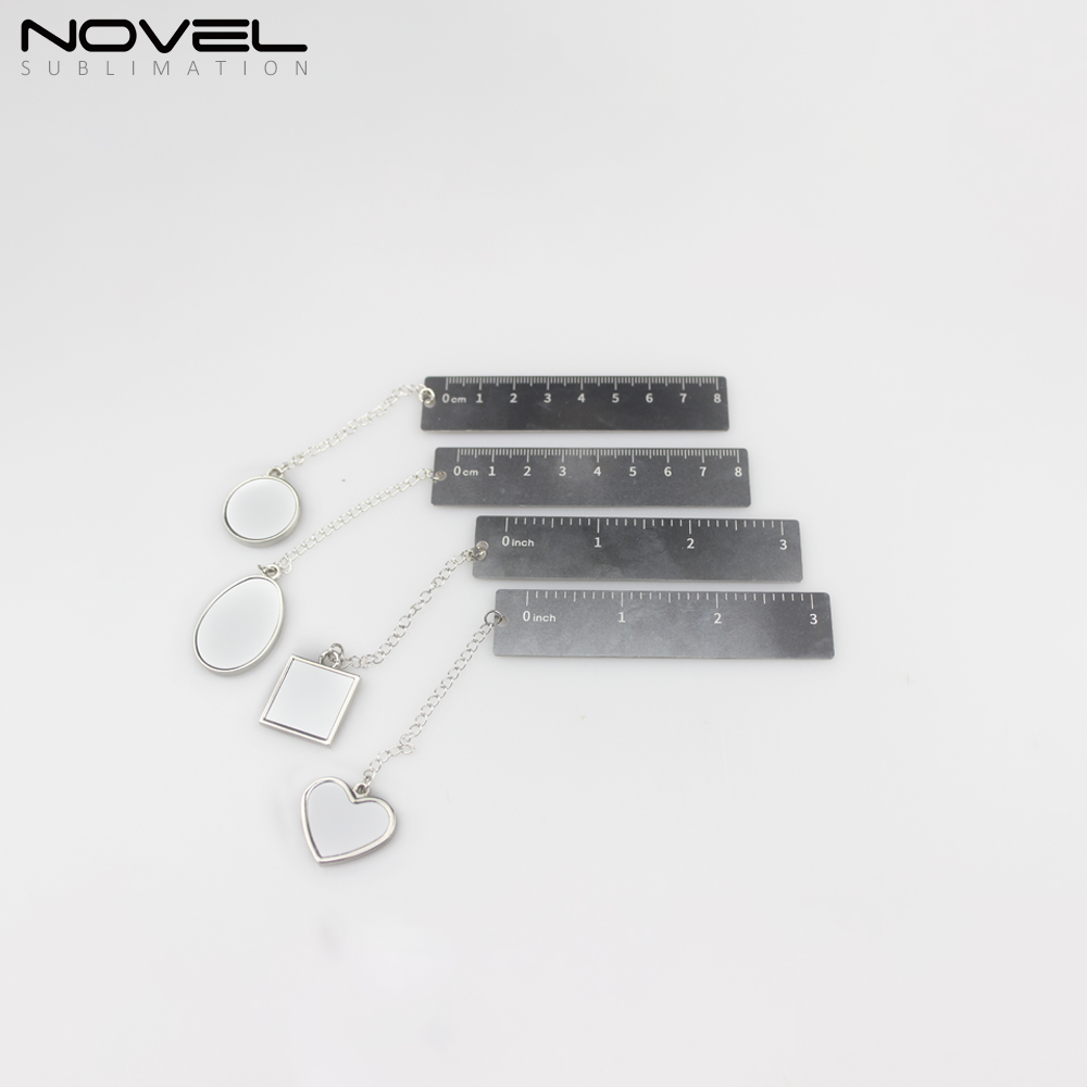 Sublimation School Student Metal Ruler With Decorative Photo With Aluminum Sheet