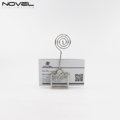 Sublimation Metal Business Name Card Holder