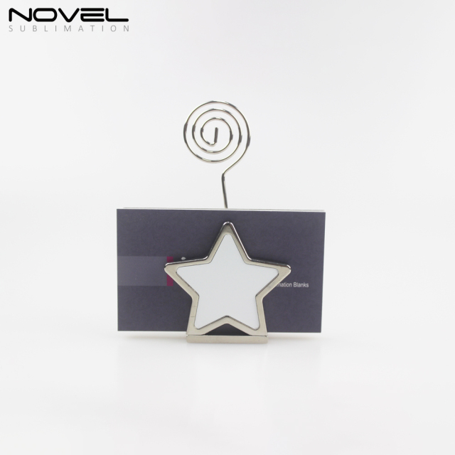 Sublimation Metal Business Name Card Holder