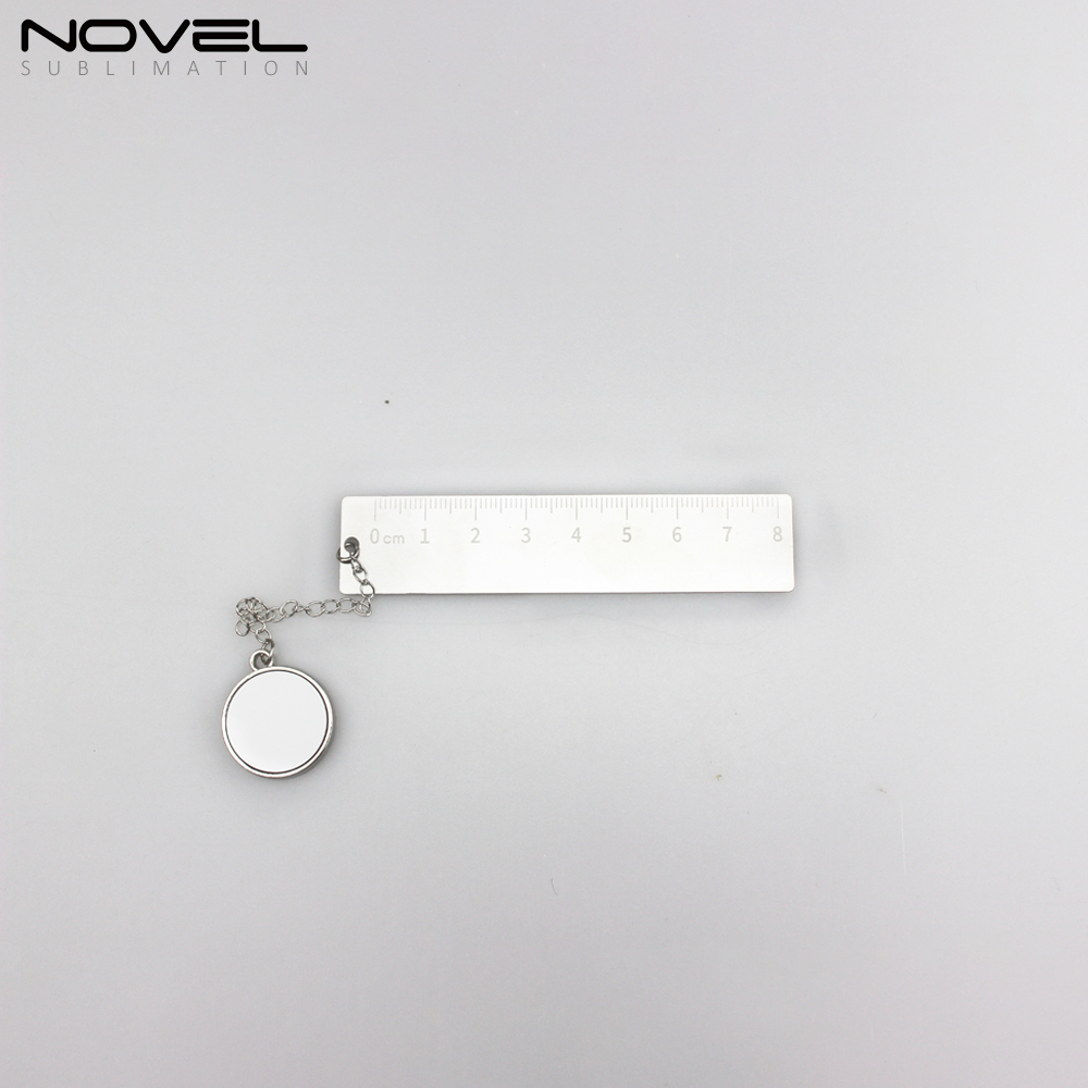 Sublimation School Student Metal Ruler With Decorative Photo With Aluminum Sheet