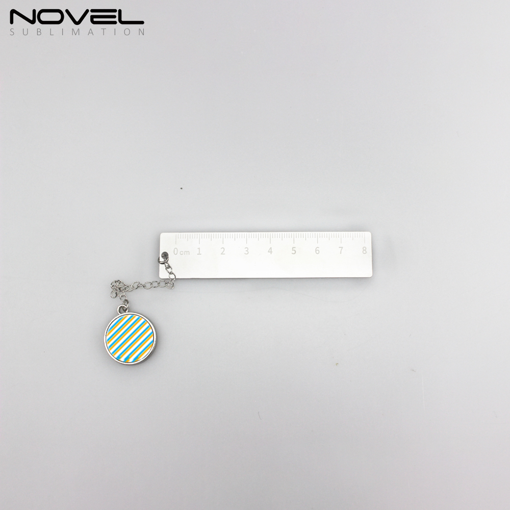 Sublimation School Student Metal Ruler With Decorative Photo With Aluminum Sheet