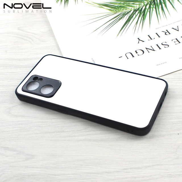 Smooth Sides!!! For OPPO Reno Series Reno 7 5G Sublimation Blank 2D TPU Phone Case Cover With Aluminum Sheet