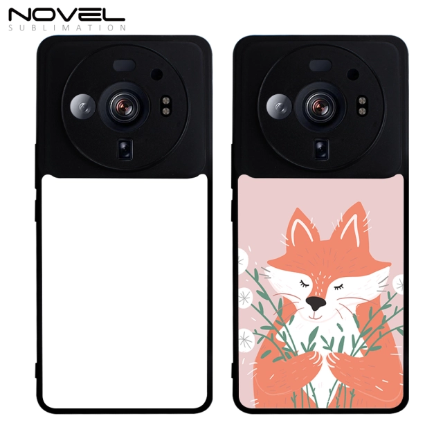 For Xiaomi MI 12S Ultra Sublimation 2D TPU Phone Case With Aluminum Insert For DIY Heat Press Printing