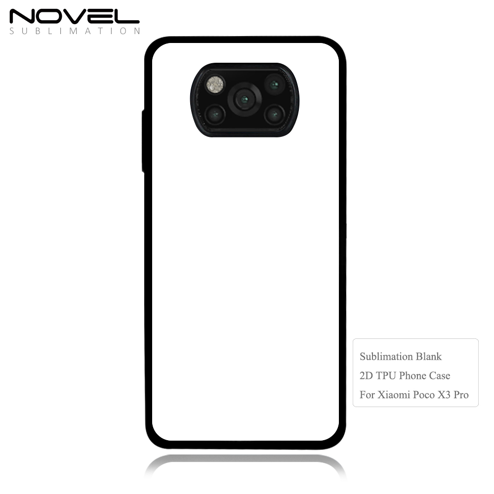 For Xiaomi Poco C40 Sublimation Blank Customized 2D TPU Phone Case