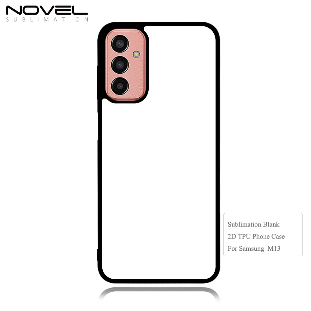 For Samsung Galaxy M Series Galaxy M13 Customized Sublimation 2D TPU Phone Case Blank DIY Phone Cover