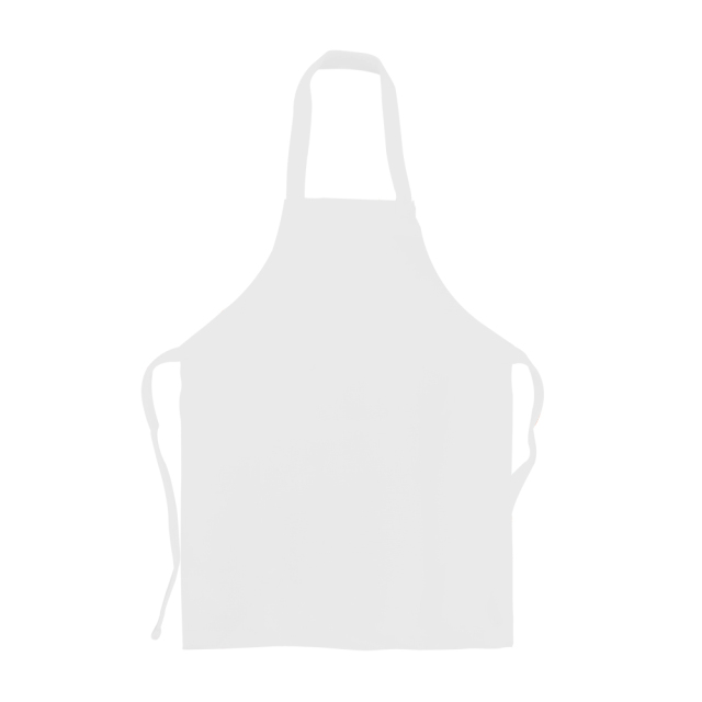 Custom Sublimation Blank 100% Polyester Apron For Adult
