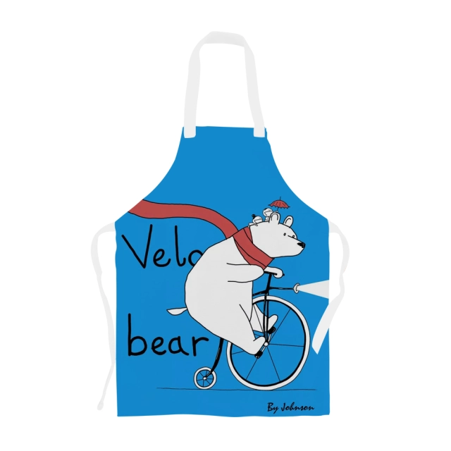 DIY Sublimation Blank 100% Polyester Apron For Children