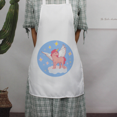 DIY Sublimation Blank 100% Polyester Apron For Children