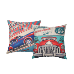 Hot Sale Sublimation Linen Pillow Case Polyester Peach Skin