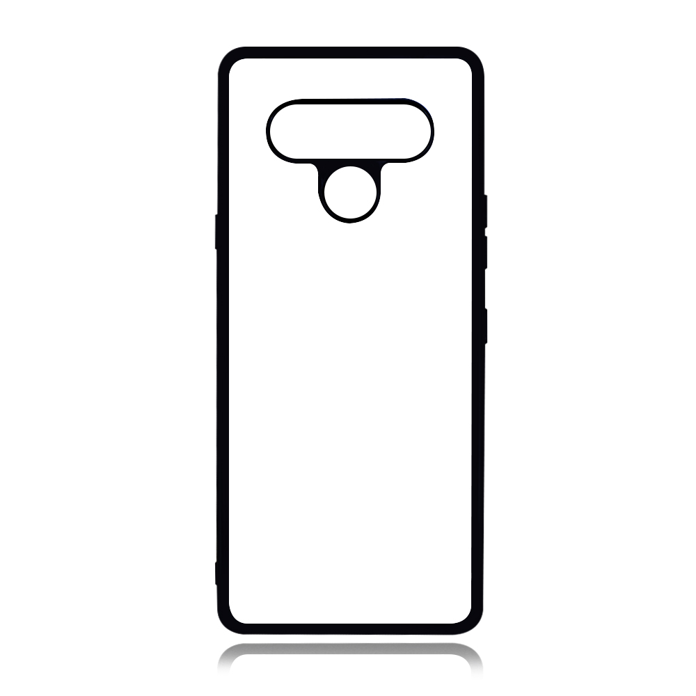 For LG K Series K71 K61 K51S K52 K62 K50 K42 K40S Blank Sublimation 2D TPU Phone Case  With Metal Insert