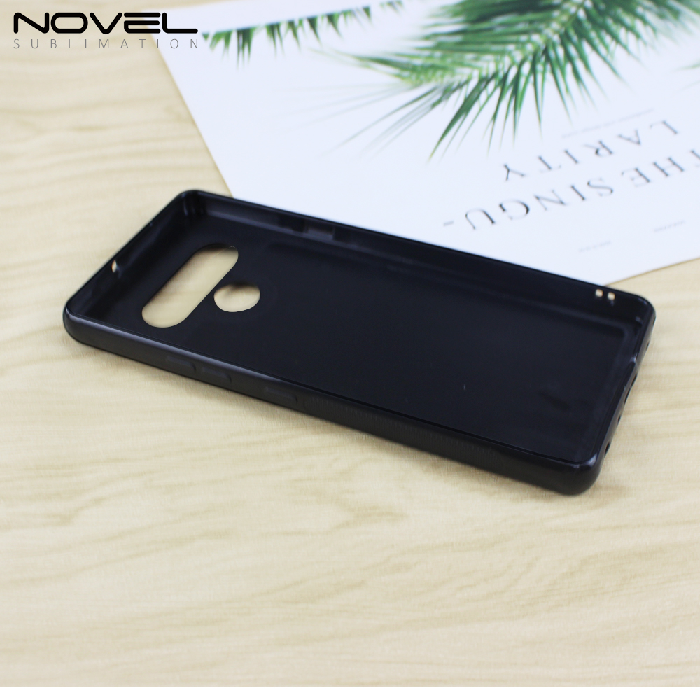 For LG K Series K71 K61 K51S K52 K62 K50 K42 K40S Blank Sublimation 2D TPU Phone Case  With Metal Insert