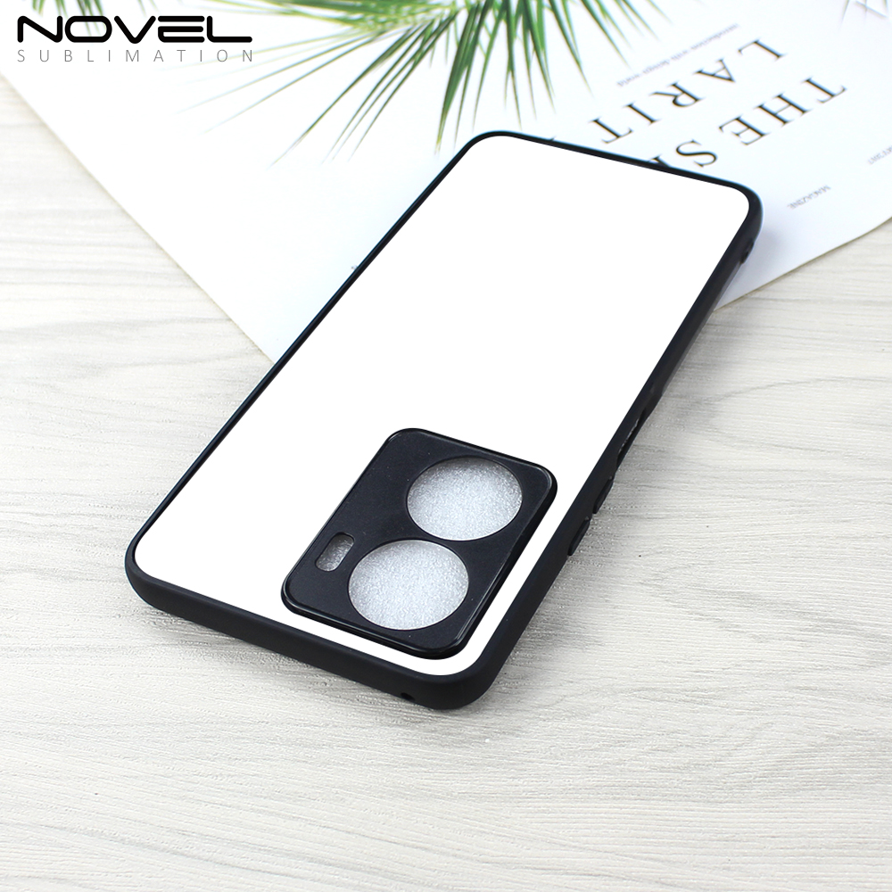 Smooth Sides!!! Sublimation Blank 2D TPU Phone Case With Metal Insert For Vivo Y Series Y75 5G Y20 Y21 /Y21S/ Y16/Y32/Y33T/Y33S/Y35/Y50/Y30/Y70S/Y51S/IQOO U1/ Y77
