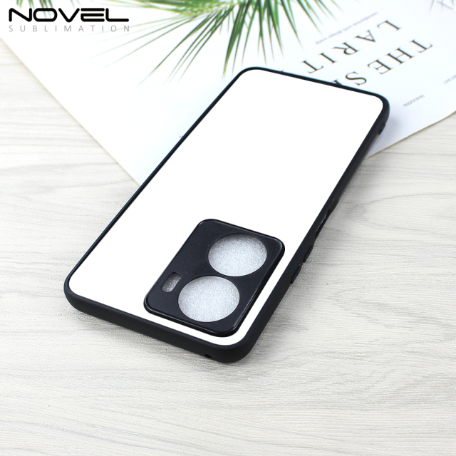 Smooth Sides!!! Sublimation Blank 2D TPU Phone Case With Metal Insert For Vivo Y Series Y20 Y21 /Y21S/ Y32/Y33T/Y33S/Y50/Y30/Y70S/Y51S/IQOO U1/ Y77