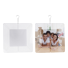 New Arrival Sublimation Aluminum Wind Spinner Double-sided Printable with 13 shapes