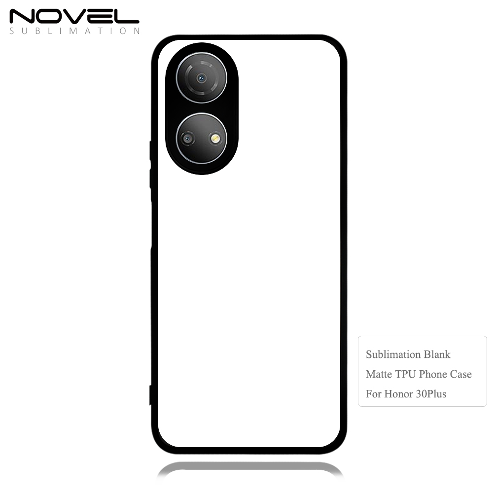 For Huawei Honor X9 5G / X30/ Honor X8/ Honor X7 / Honor 30 Plus 2D TPU Phone Case Sublimation Printing With Aluminum Insert Honor X Series