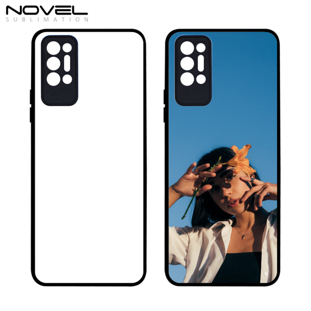 Smooth Sides!!! For Tecno Pova 2  Pova 3 Pova Neo / LE6 2D TPU Phone Case With Aluminum Insert For Sublimation Printing