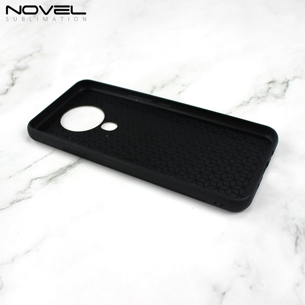 Smooth Sides!!! For Tecno Spark 10 9 8 7 6 5 Sublimation 2D TPU Silicone Phone Case Cover With Aluminum Insert