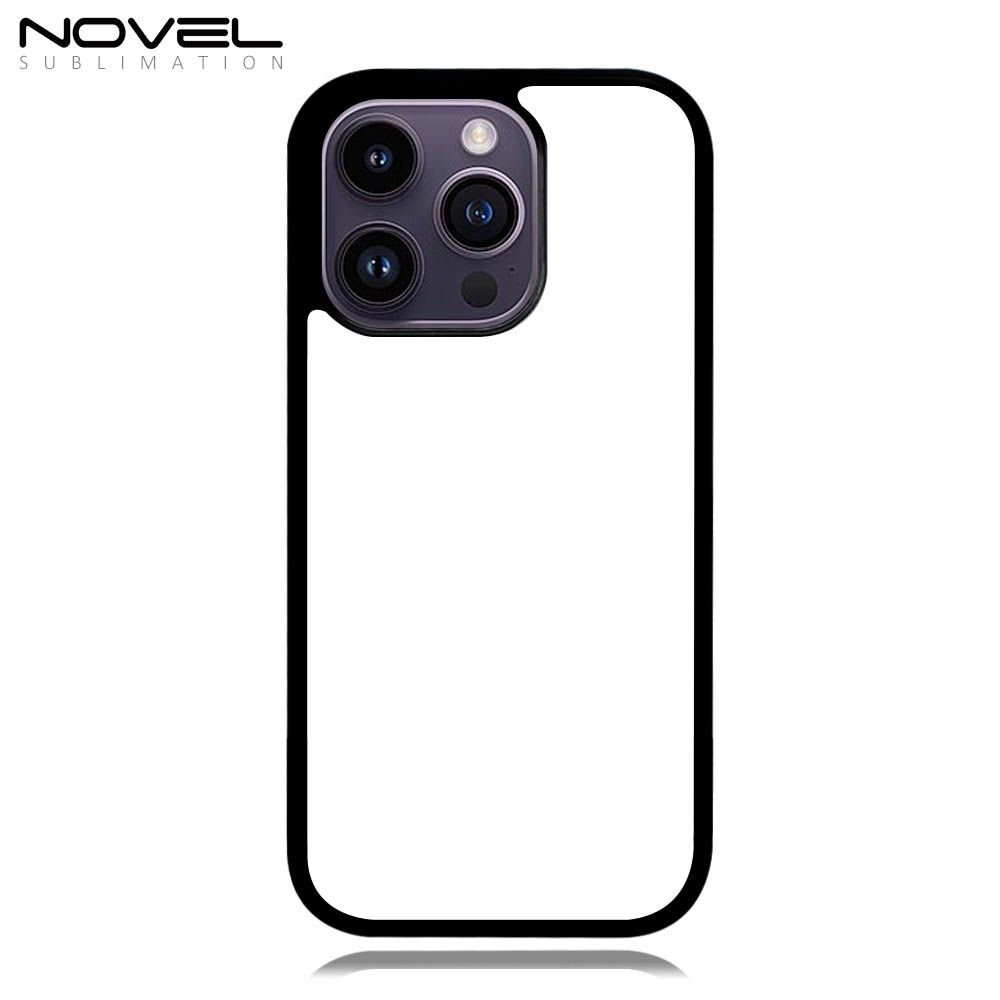 For iPhone 16 /15/14 Series Strong Protection Sublimation 2D 2IN1 Case Heavy Duty Phone Case