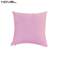 Sublimation Colorful Cotton Linen Pillow Case Cover