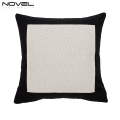 Sublimation Colorful Cotton Linen Pillow Case Cover