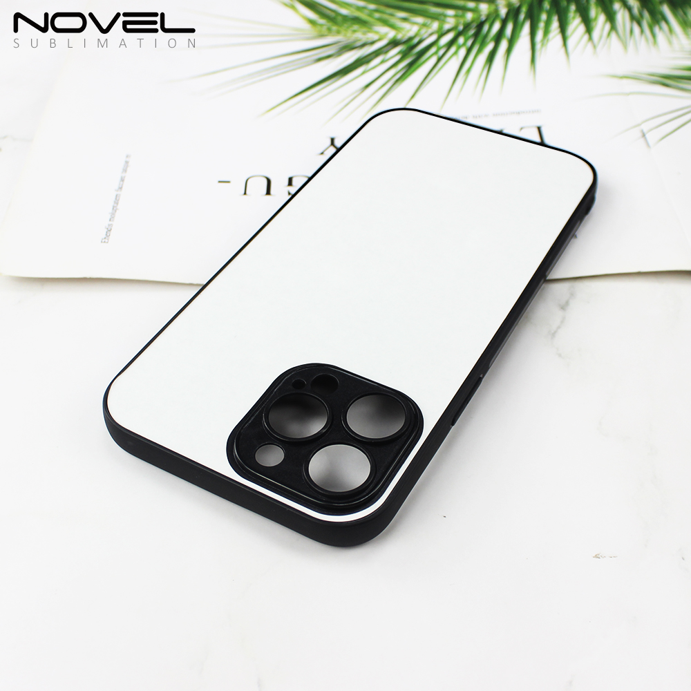 Fine Hole Sublimation TPU Glass Case For iPhone 13 13 Pro 13 Pro Max 13 Mini With Tempered Glass Insert Wireless Charging is Supported