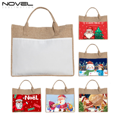 Sublimation Blank Cotton Linen Shopping Bag Tote Bag