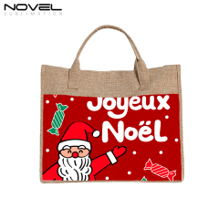 Sublimation Blank Cotton Linen Shopping Bag Tote Bag