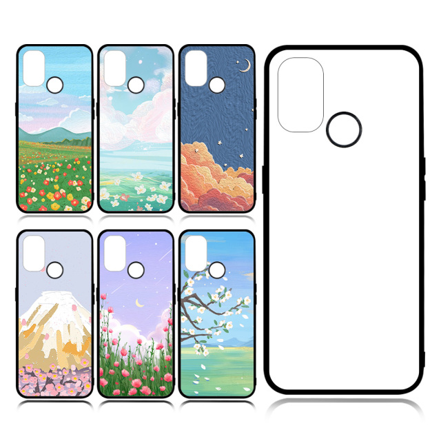 Sublimation Blank 2D TPU Cell Phone Case For OnePlus Series 10 9 8 7 7T 7T Pro 6 5