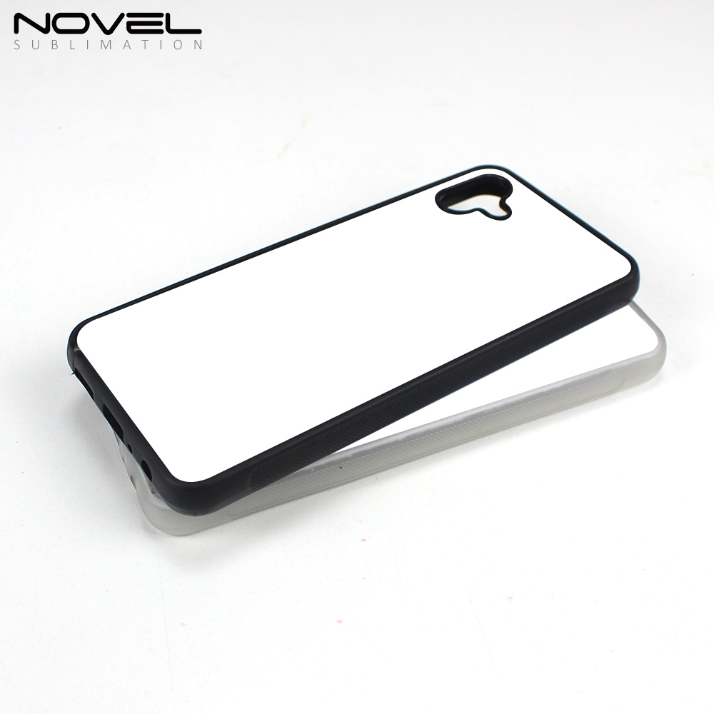 Sublimation 2D TPU Rubber Phone Case for Galaxy A04 4G With Metal Inert