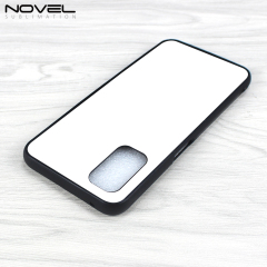 Smooth Sides!!! For OPPO Realme V55G/ Realme75G V11 V15 V13 Sublimation Customized 2D TPU Phone Case With Metal Insert