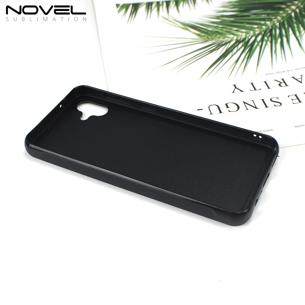 Sublimation 2D TPU Rubber Phone Case for Galaxy A04 4G With Metal Inert