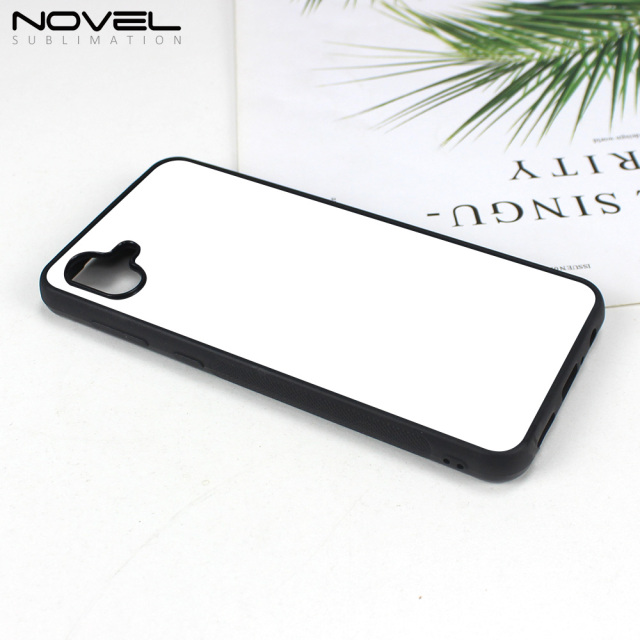 Sublimation 2D TPU Rubber Phone Case for Galaxy A04 4G With Metal Inert