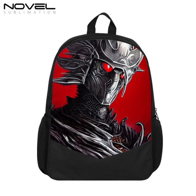 Sublimation Customized Backpack School Bag For Boys and Girls Blank Inverted Triangle Area For DIY Printing