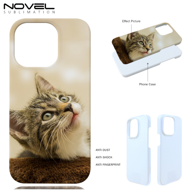 3D Film Sublimation Printing Plastic Phone Case For iPhone 14 13 12 11 XR XS Max 8 7 6