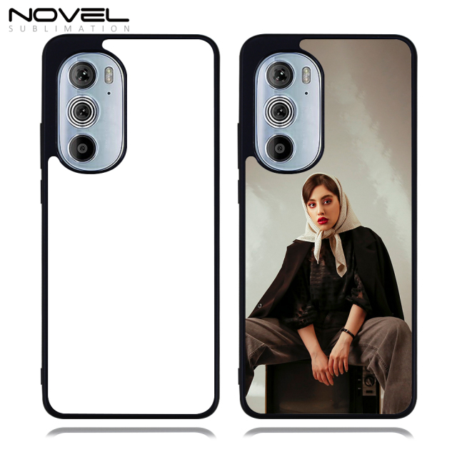 For Motorola Moto Edge 2022 Sublimation Soft Rubber 2D TPU Phone Case With Alumimnum Sheet