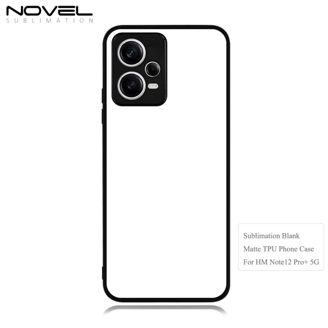 Sublimation Blank 2D TPU Phone Case With Metal Insert For Redmi Note 11 Pro 4G/ 5G