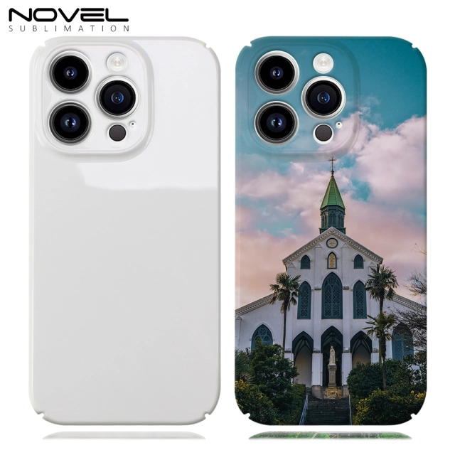 3D Film Sublimation Printing Plastic Phone Case For iPhone 14 13 12 11 XR XS Max 8 7 6