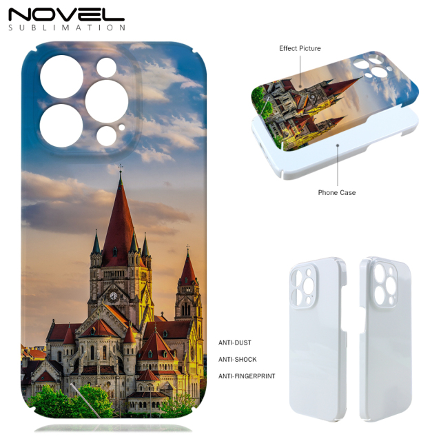 3D Film Sublimation Printing Plastic Phone Case For iPhone 14 13 12 11 XR XS Max 8 7 6