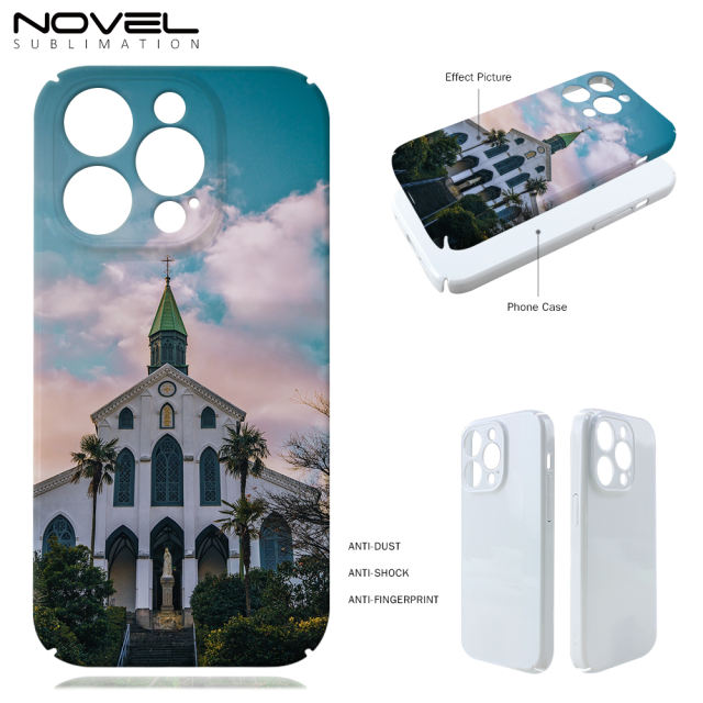3D Film Sublimation Printing Plastic Phone Case For iPhone 14 13 12 11 XR XS Max 8 7 6