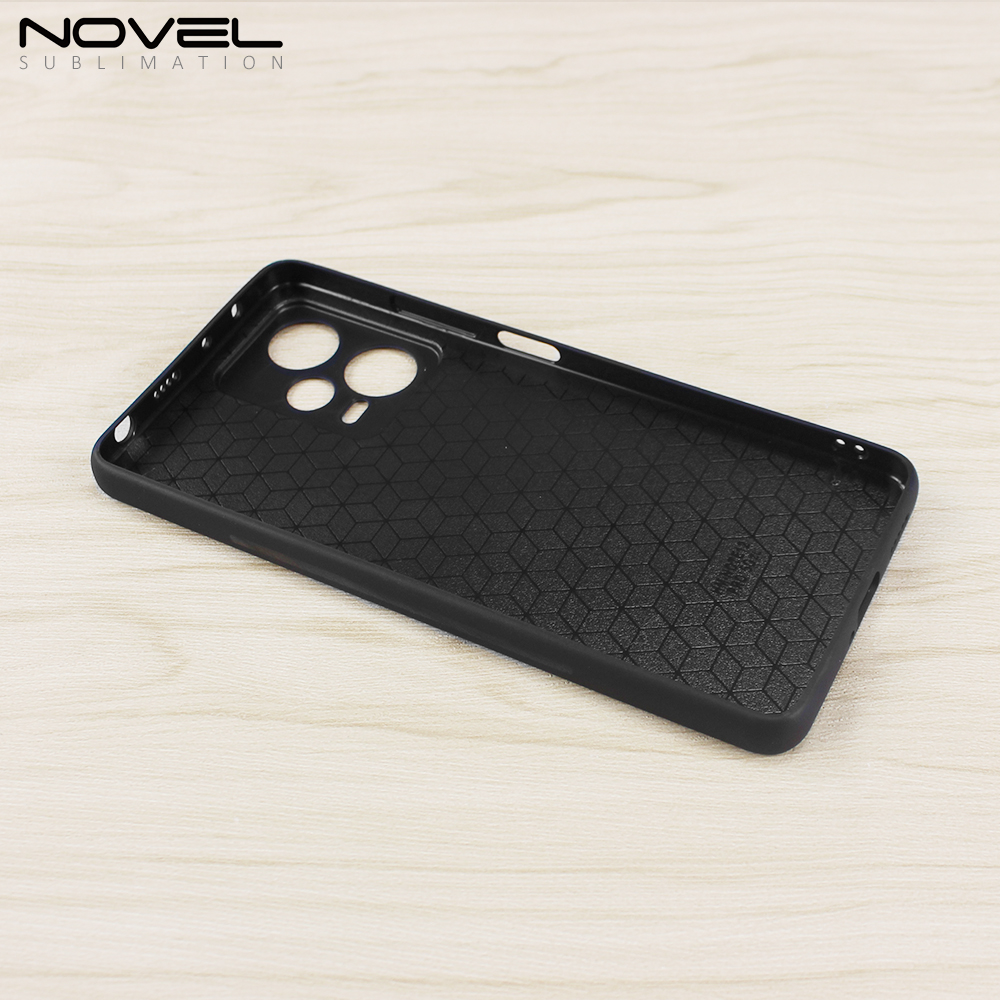 Smooth Sides!!! 2D TPU Phone Cover With Metal Insert For Redmi Note 12 Pro Speed,Note 12 Pro Plus 5G For Customized Sublimation Printing