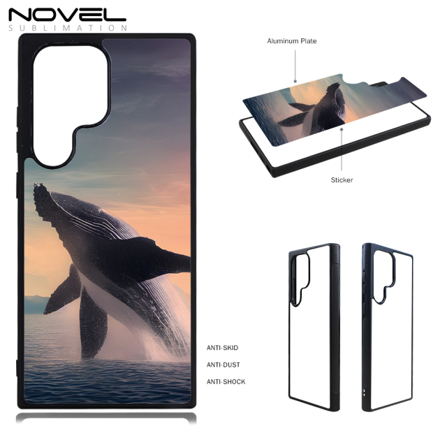 For Samsung S23 Ultra Customized Sublimation 2D TPU Phone Case Soft Silicone Phone Cover For Heat Transfer Printing