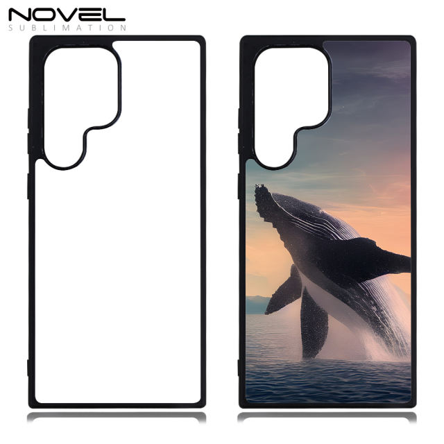For Samsung S23 Ultra Customized Sublimation 2D TPU Phone Case Soft Silicone Phone Cover For Heat Transfer Printing