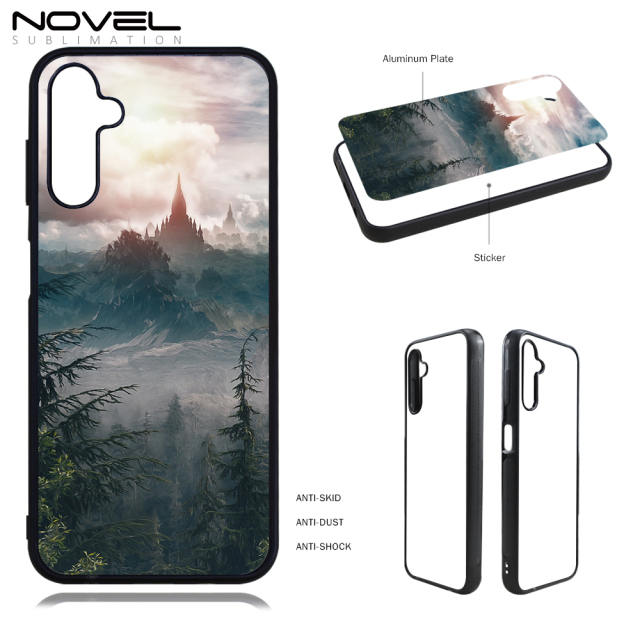 For Samsung Galaxy A14 5G Sublimation Blank 2D TPU Rubber Phone Case for DYE Printing