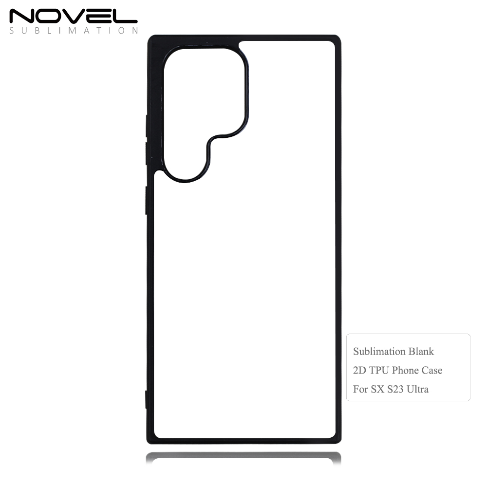 For Samsung Galaxy S26, S25, S24, S23, Samsung S Series Customized Sublimation 2D TPU Phone Case Soft Silicone Phone Cover for Heat Transfer Printing