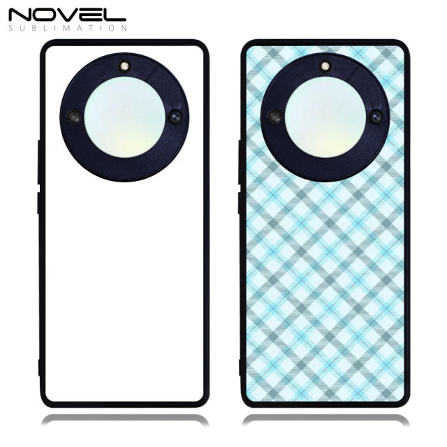 Blank Sublimation 2D TPU Case Cover With Aluminum Sheet for Huawei Honor X40 5G