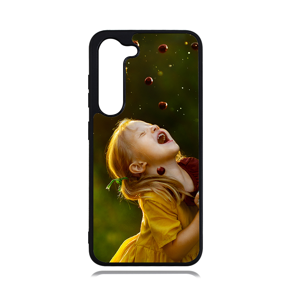 For Samsung S23、S23 FE 5G Sublimation  2D TPU Case Custom Logo Silicone Phone Shell