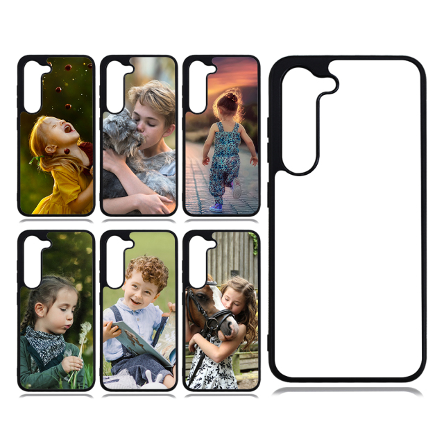 For Samsung S23 Sublimation  2D TPU Case Custom Logo Silicone Phone Shell