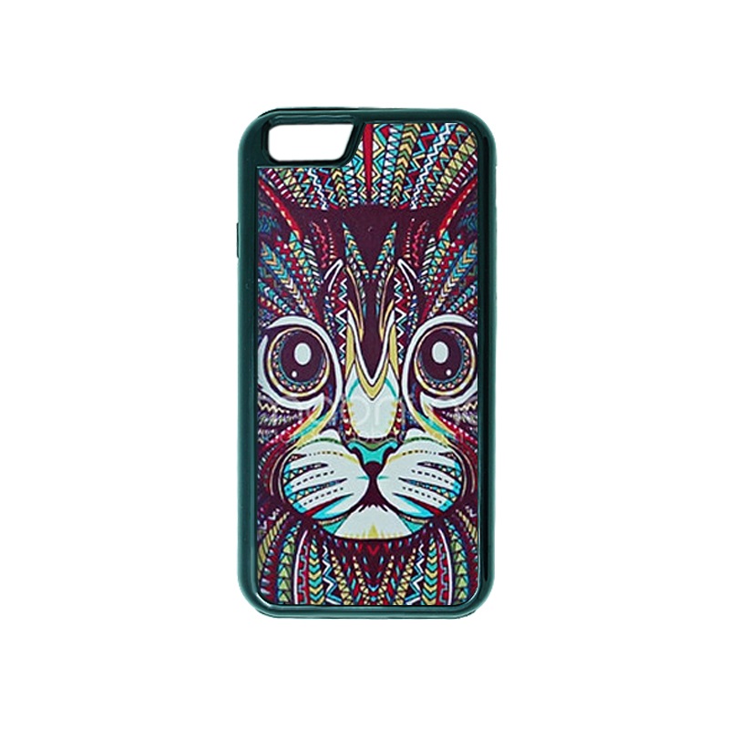 For iPhone 6 Hot Sublimation Blank 2D 2IN1 Phone Case