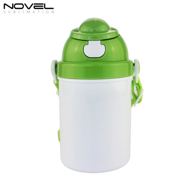 Fashionable sublimation custom design kid water bottle,400ml -style 2